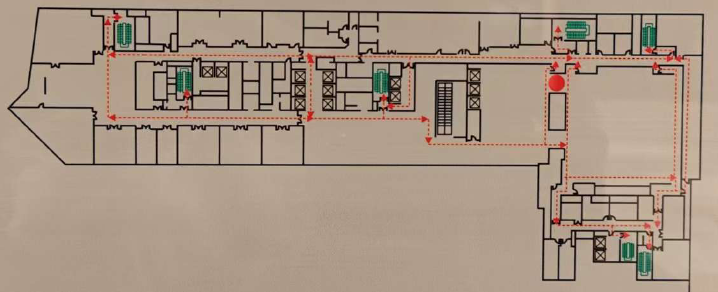 Narada Hotel floor plan